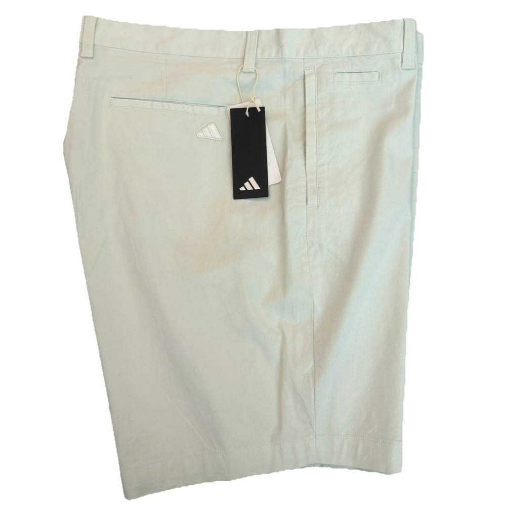 Adidas Men's Golf Go To 5 Pocket Shorts 7.5 Cristal Jade lQ2967 Size 36 New